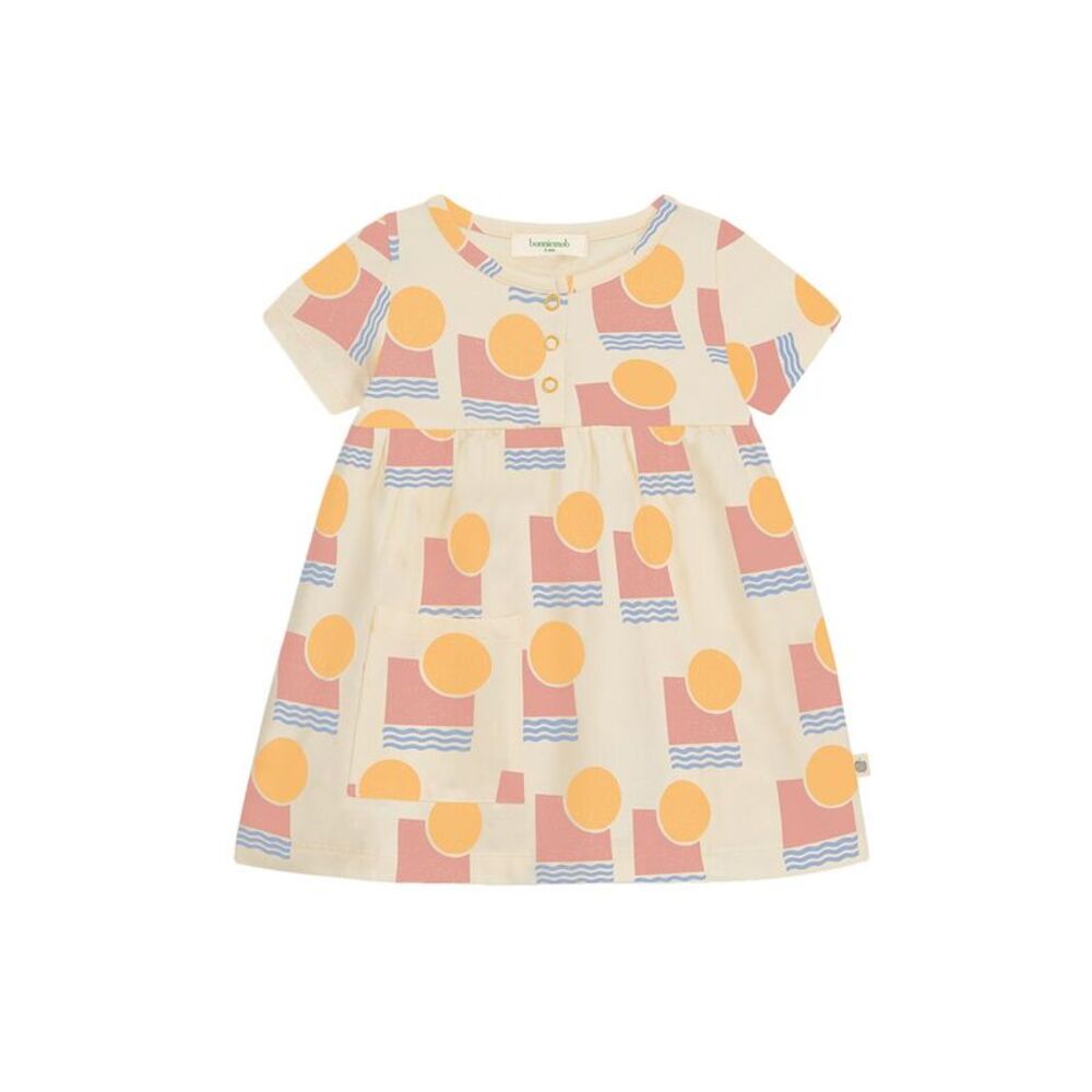 The Bonnie Mob Girls The Bonniemob Cotton Jersey Dress
